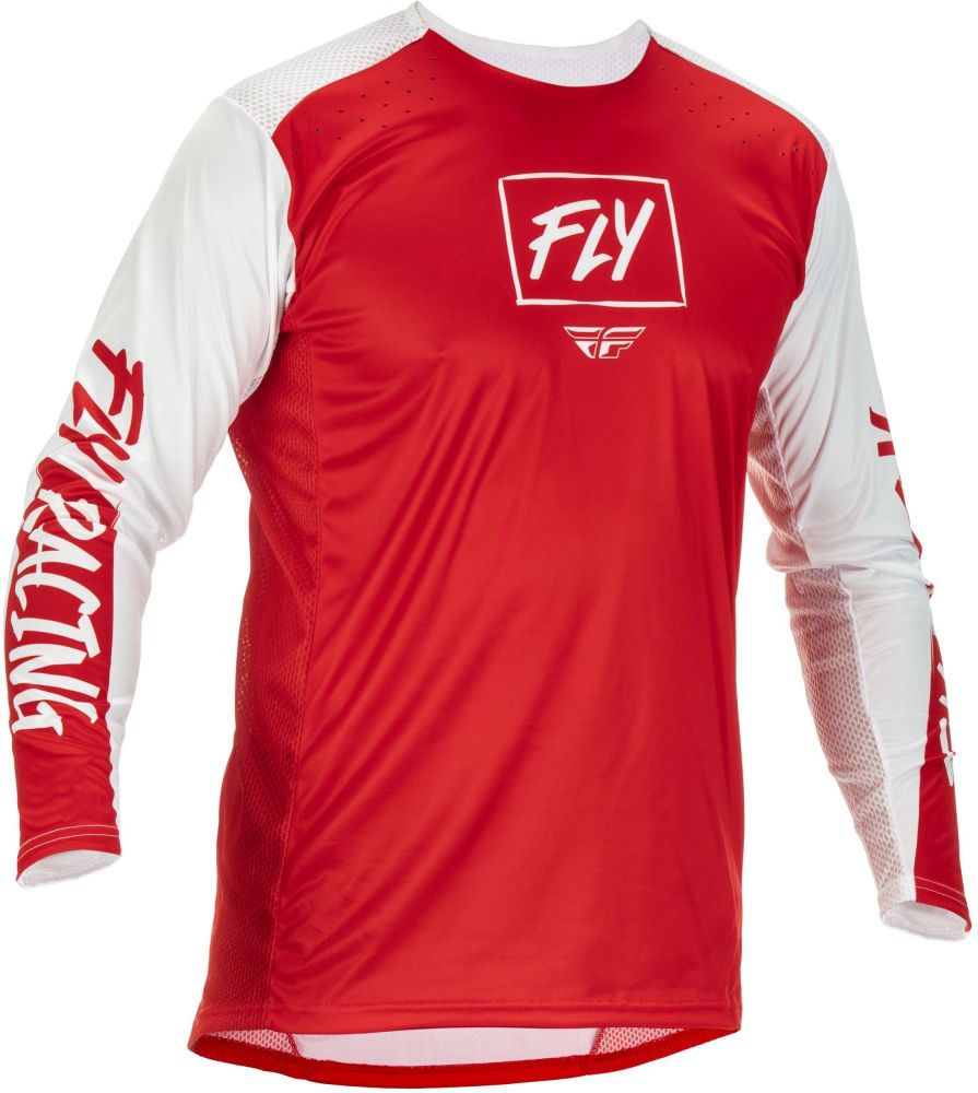 MAILLOT FLY LITE ROUGE BLANC Semc Pro