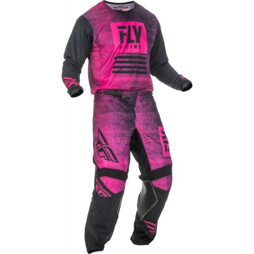 PANTALON FLY KINETIC NOIZ 2019 NEON ROSE NOIR Semc Pro