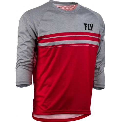 MAILLOT FLY RIPA 3/4 2019 ROUGE/GRIS