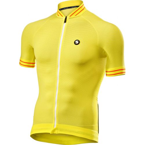 MAILLOT SIXS CLIMA, YELLOW WHITE