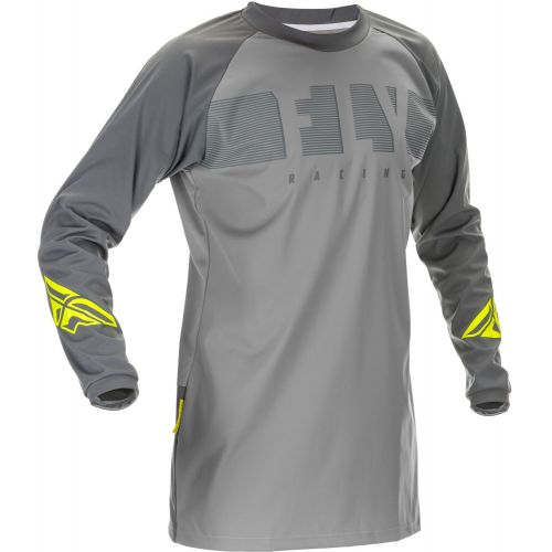 MAILLOT FLY WINDPROOF 2021 GRIS/JAUNE FLUO