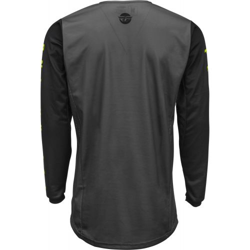 MAILLOT FLY KINETIC K220 2020 NOIR/GRIS/JAUNE FLUO