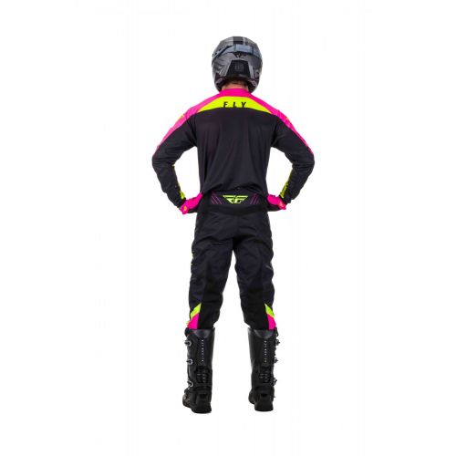 MAILLOT FLY F-16 2020 NEON ROSE/NOIR/JAUNE FLUO