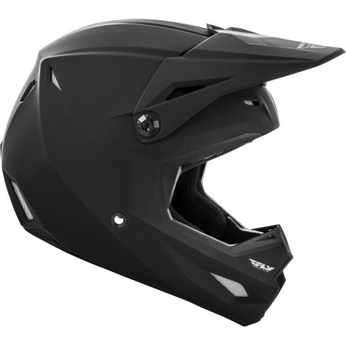 CASQUE FLY KINETIC SOLID NOIR MAT