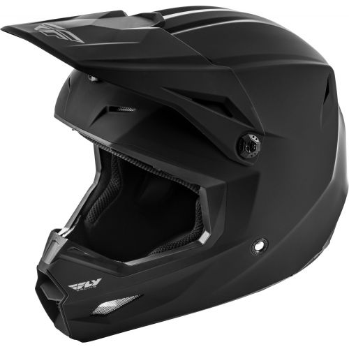 CASQUE FLY KINETIC SOLID NOIR MAT