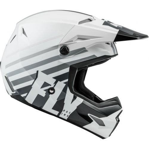 CASQUE FLY KINETIC THRIVE 2021 BLANC/NOIR/GRIS