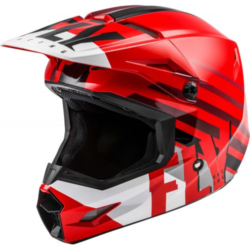 CASQUE FLY KINETIC THRIVE 2021 ROUGE/BLANC/NOIR