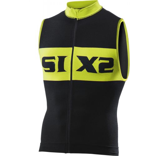 MAILLOT SIXS BIKE 2 LUXURY, NOIR JAUNE