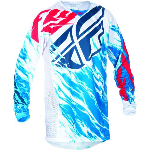 MAILLOT FLY KINETIC RELAPSE 2017 ROUGE/BLANC/BLEU
