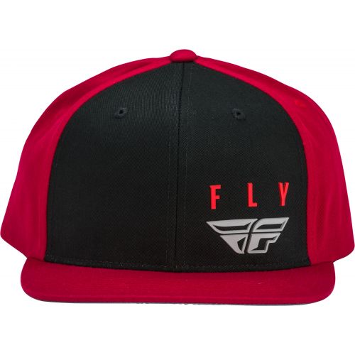 CASQUETTE FLY KINETIC ROUGE/NOIRE