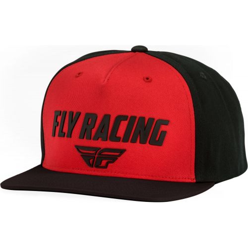 CASQUETTE FLY EVO ROUGE/NOIRE