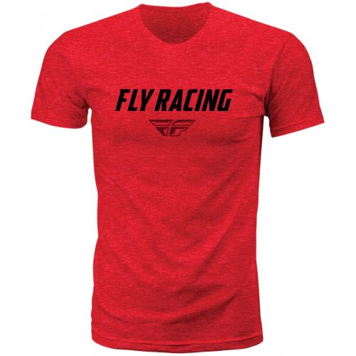 T-SHIRT FLY EVO RED HEATHER