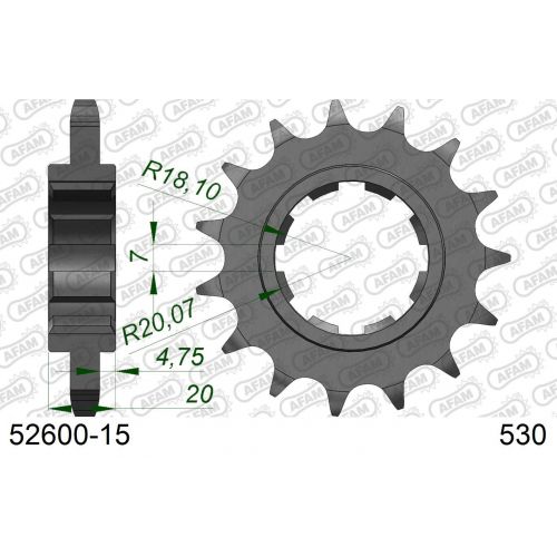 PIGNON AFAM #530 52600