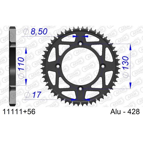 COURONNE ALU AFAM #428 11111