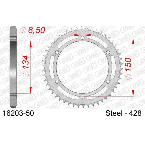 COURONNE ACIER AFAM #428 16203