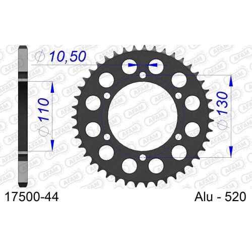 COURONNE ALU AFAM #520 17500