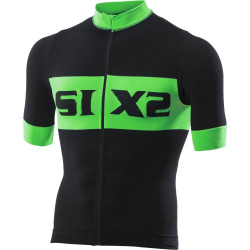 MAILLOT SIXS BIKE 3 LUXURY, NOIR VERT