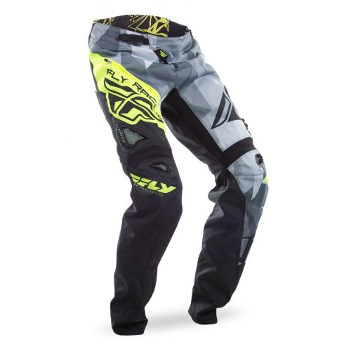 PANTALON FLY KINETIC BMX CRUX 2017 NOIR/HI-VIZ