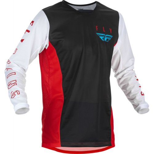 MAILLOT FLY KINETIC MESH 2021 ROUGE/BLANC/BLEU