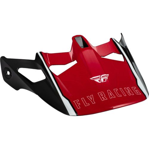 VISIERE CASQUE FLY WERX-R ROUGE CARBONE