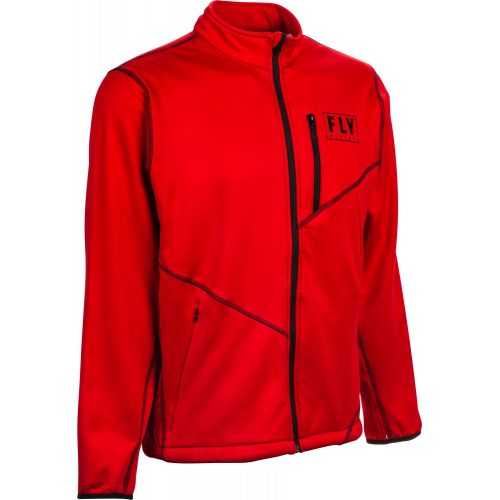 VESTE FLY MID LAYERS ROUGE