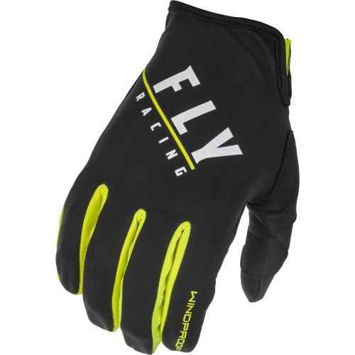 GANTS FLY LITE WINDPROOF NOIR/JAUNE FLUO