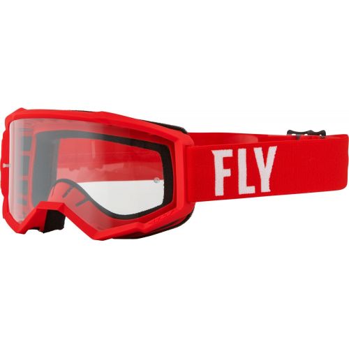 MASQUE FLY FOCUS ROUGE/BLANC