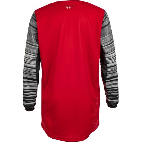 MAILLOT FLY KINETIC WAVE ROUGE/GRIS