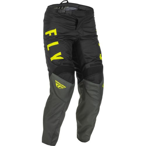 PANTALON FLY F-16 GRIS/NOIR/JAUNE FLUO