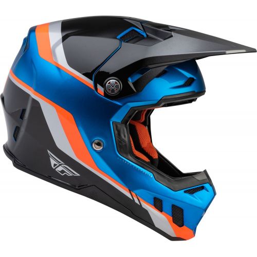 CASQUE FLY FORMULA CC DRIVER BLEU/ORANGE/NOIR