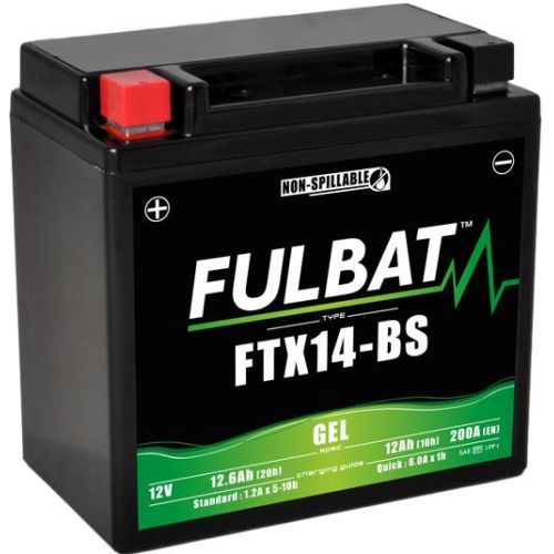 BATTERIE FULBAT FTX14-BS GEL