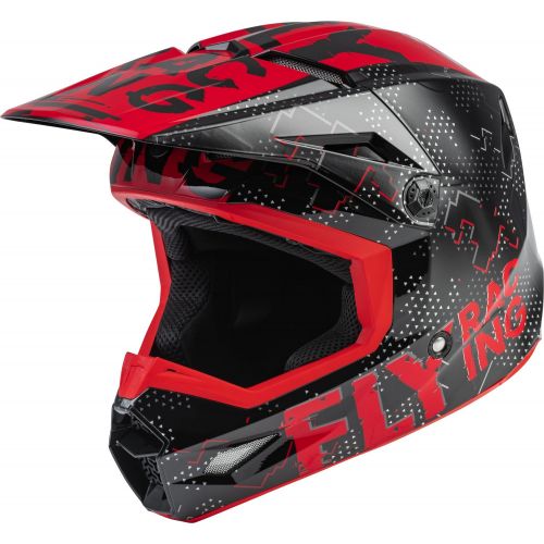 CASQUE FLY KINETIC SCAN NOIR/ROUGE