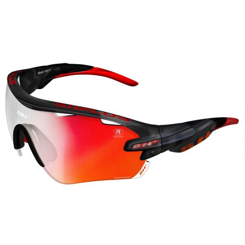 LUNETTES SH+ RG5100 PHOTOCROMIC GRAPHITE/RED