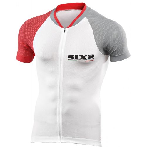 MAILLOT SIXS BIKE 3 ULTRALIGHT, GRIS ROUGE