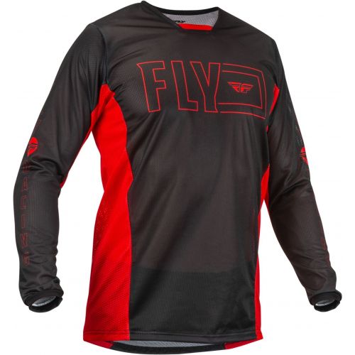 MAILLOT FLY KINETIC MESH ROUGE/NOIR