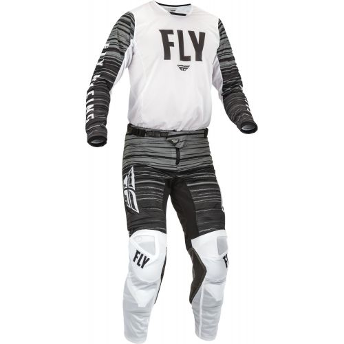 MAILLOT FLY KINETIC MESH BLANC/NOIR/GRIS