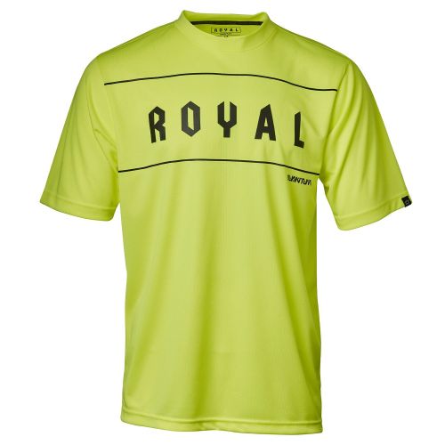 MAILLOT ROYAL QUANTUM MANCHES COURTES YELLOW
