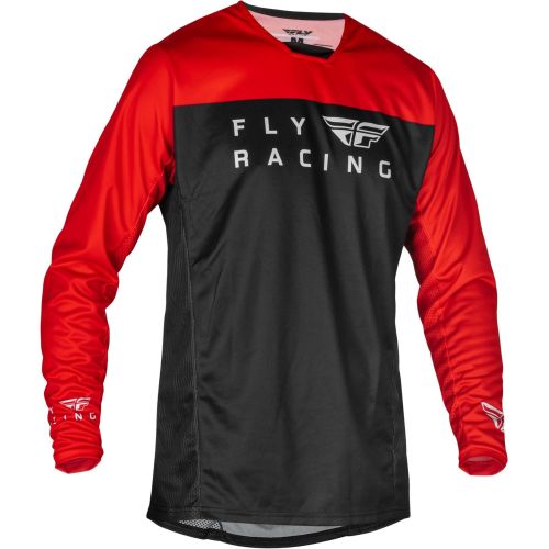 MAILLOT FLY RADIUM ROUGE/NOIR/GRIS