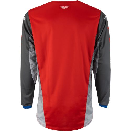 MAILLOT FLY KINETIC KORE ROUGE/GRIS