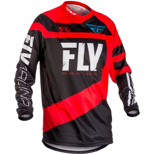 MAILLOT FLY F-16 2018 ROUGE/NOIR