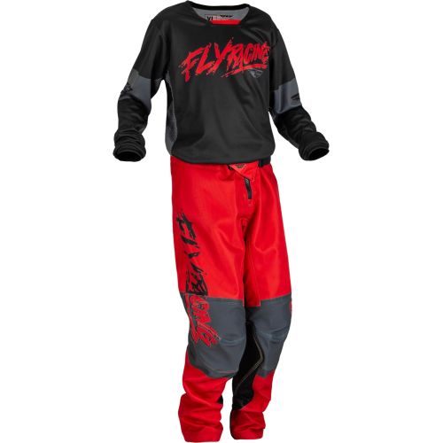 PANTALON FLY KINETIC KHAOS NOIR/ROUGE/GRIS