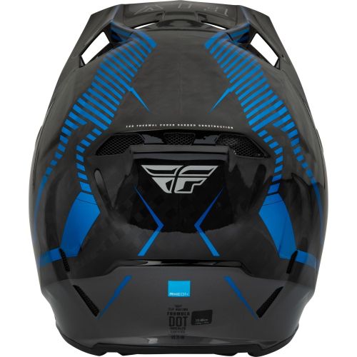 CASQUE FLY FORMULA CARBONE TRACER BLEU/NOIR