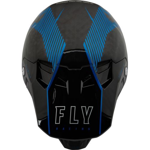 CASQUE FLY FORMULA CARBONE TRACER BLEU/NOIR