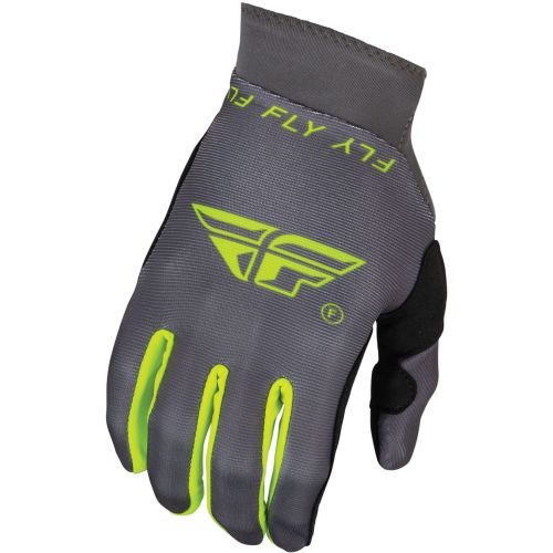 GANTS FLY PRO LITE CHARCOAL/JAUNE FLUO