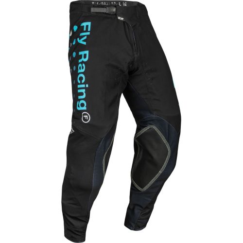 PANTALON FLY EVO S.E. STROBE NOIR/BLEU ELECTRIQUE