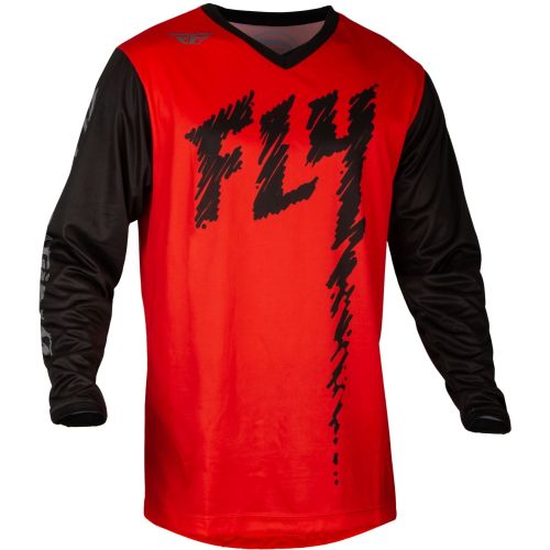 MAILLOT FLY F-16 ROUGE/NOIR/GRIS