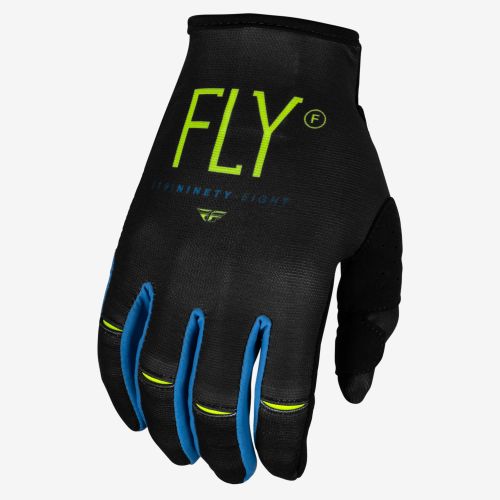 GANTS FLY KINETIC PRODIGY CHARCOAL/NEON GREEN/TRUE BLUE