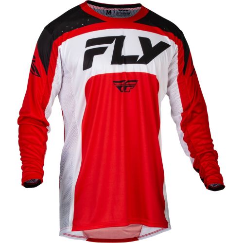 MAILLOT FLY LITE ROUGE/BLANC/NOIR