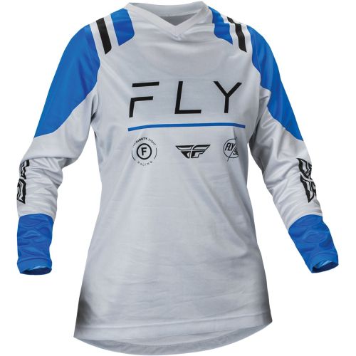 MAILLOT FLY F-16 FEMME ARCTIC GREY/BLEU