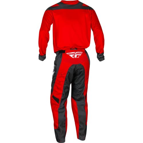 MAILLOT FLY F-16 ROUGE/CHARCOAL/BLANC